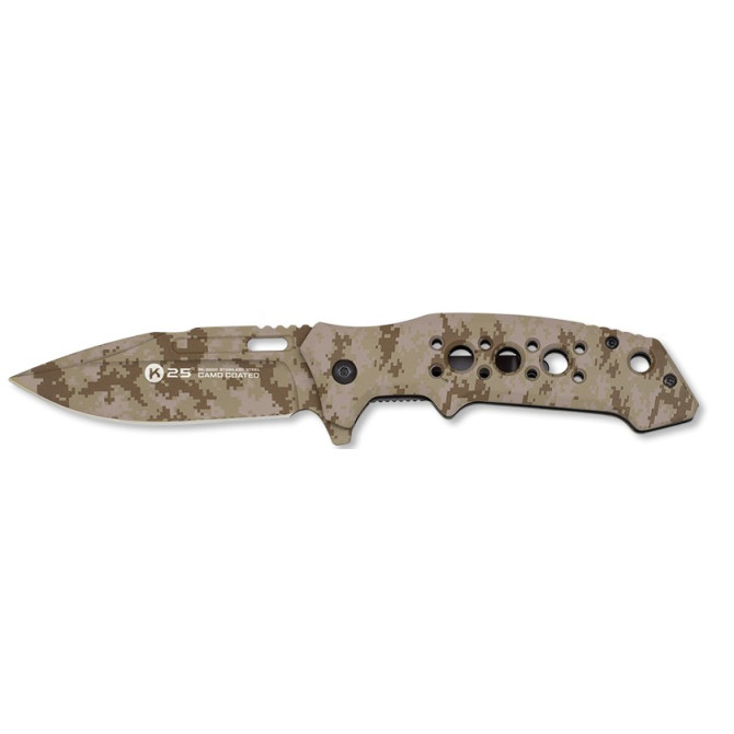 Taktični nož K25 Camo 8,5cm žepni 25011