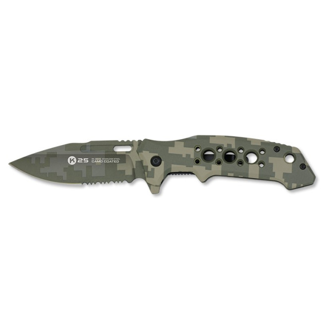 Taktični nož K25 Camo 8,5cm žepni 25012