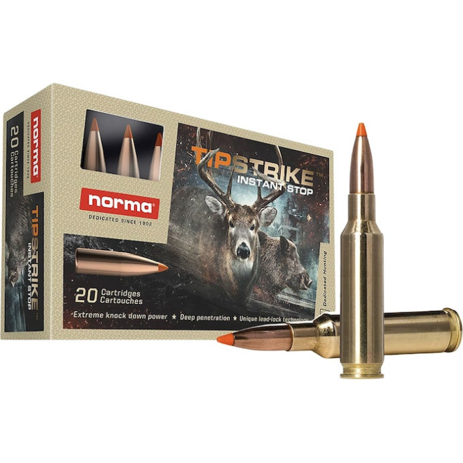 Naboj Norma 223 REM TIPSTRIKE VARMINT 3,6g/55gr