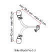 Nastavek za kolesa Fiamma Bike Block Pro S3