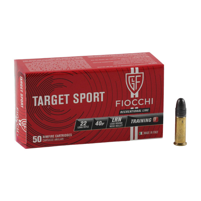 Naboj Fiocchi 22LR TARGET SPORT LRN 2,59g / 40gr