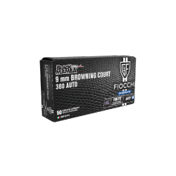 Naboj Fiocchi 9X17 (380 AUTO) FMJTC BLACK MAMBA
