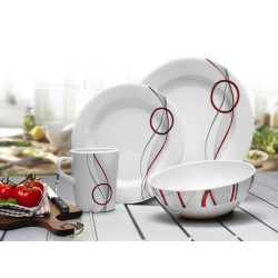Komplet posode Imola 16-delni iz melamina