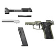 Pištola Beretta 80X Cheetah KAL.9x17 (9mm kratki) zelena