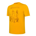 Beretta Outline T-Shirt Saffron Yellow | Koptex