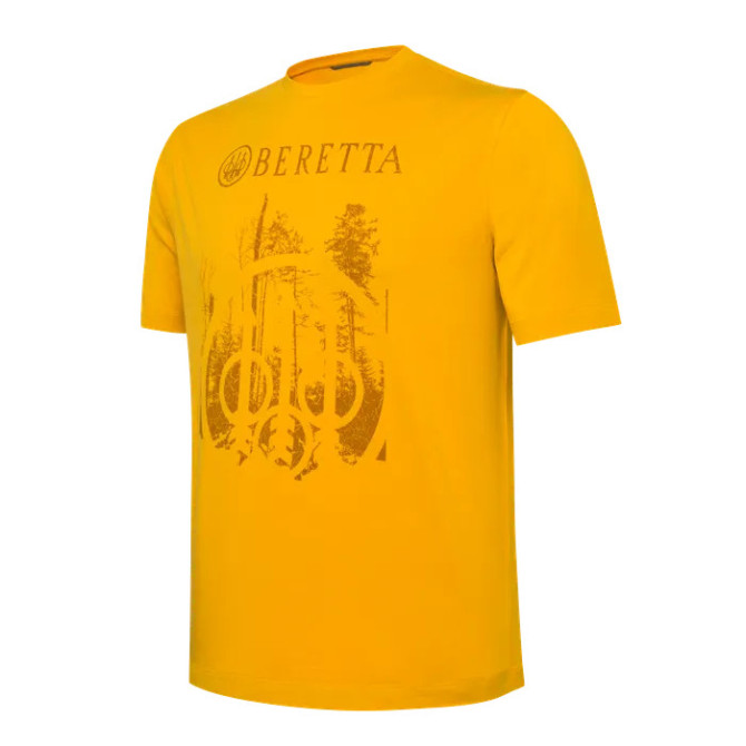 Beretta Outline T-Shirt Saffron Yellow | Koptex