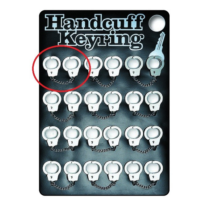 OBESEK ZA KLJUČE - LISICE 