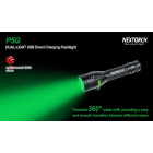 SVETILKA NEXTORCH P5G 800/200 bela/zelena DUAL LED NT-P5G