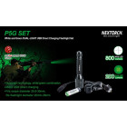 SVETILKA NEXTORCH P5G 800/200 bela/zelena DUAL LED NT-P5G