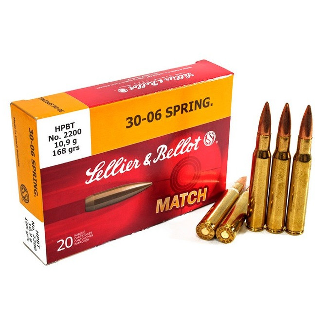 NABOJ S&B 308 WIN HPBT OTM 10,9g V341312