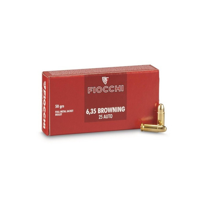 NABOJ FIOCCHI 6,35 BROWNING RAM FMJ 70635000