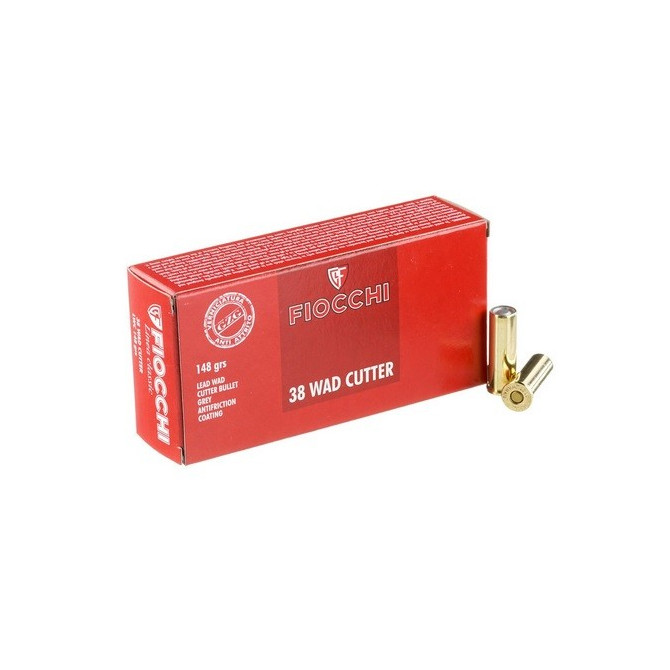 NABOJ FIOCCHI 38 WAD CUTTER LWC 148 71039100