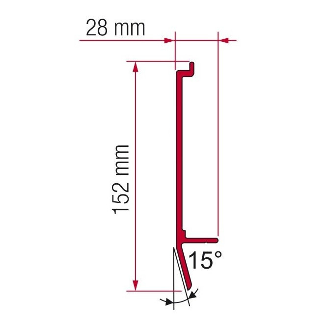 Kit Adapter U za montažo Fiamma