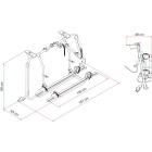 Prtljažnik za kolesa Carry Bike VW T6 PRO