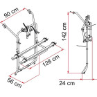 Prtljažnik za kolesa Carry Bike VW T5