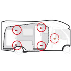 Ključavnica Safe Door Guardian Ducato po 2009 Fiamma