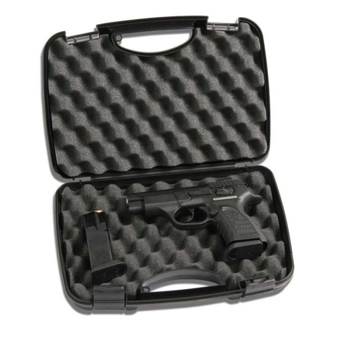 Kovček za pištolo, črn