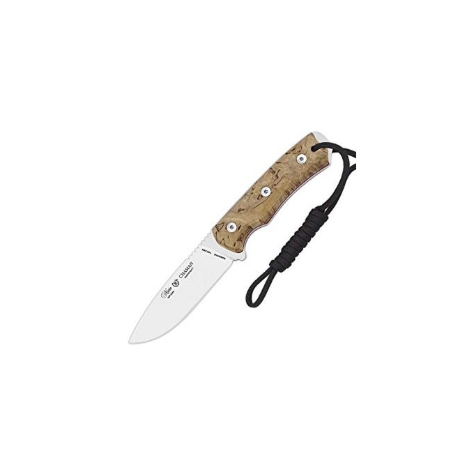 NOŽ NIETO 139-A CHAMAN BUSHCRAFT rezilo 10,5cm z vrvico in etuijem
