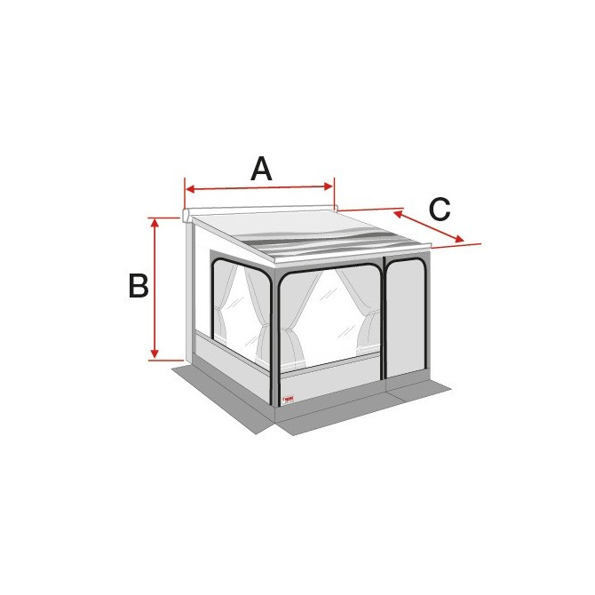 Stranice za tendo Fiamma Privacy Room 360