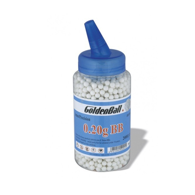 KROGLICE GOLDENBALL ZA PIŠT. 0,20g 2000kos 35639