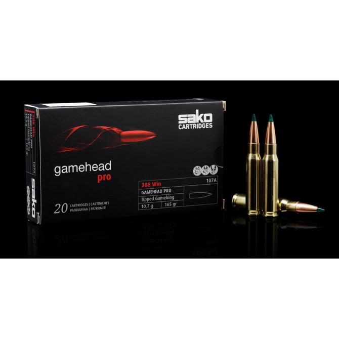 Naboj Sako 308 WIN Gamehead Pro 10,7g/165gr