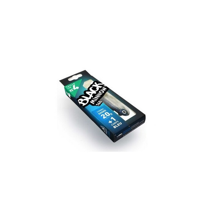 Black Minnow  Combo Shore Bleu 20G