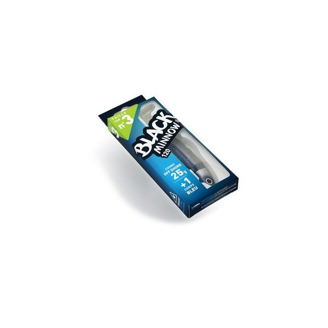 VABA BLACK MINNOW BM 192 COMBO OFF SHORE 25G BLEU + GLAVA