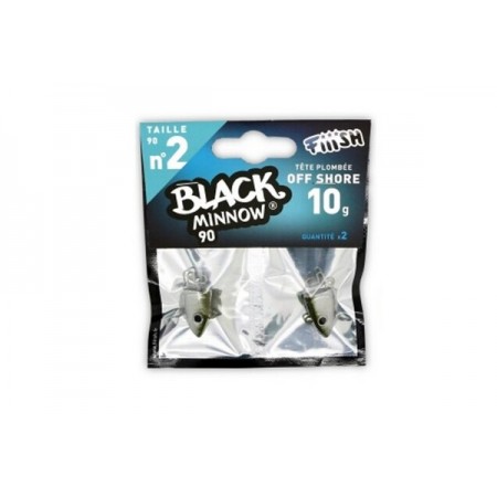 VABA BLACK MINNOW BM 009 JIG GLAVA 10G KAKI