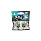 VABA BLACK MINNOW BM 153 JIG GLAVA SHORE KAKI 20G