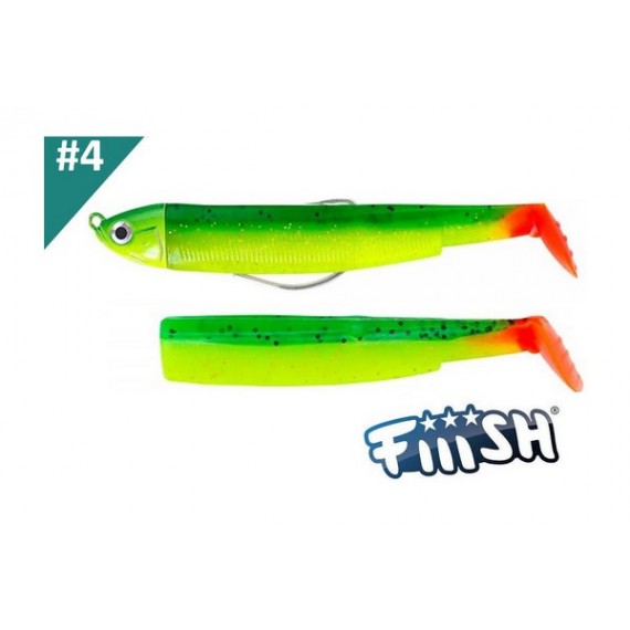 VABA BLACK MINNOW BM 642 COMBO SHALLOW VERT/ORANGE 10G