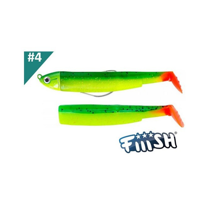 VABA BLACK MINNOW BM 642 COMBO SHALLOW VERT/ORANGE 10G