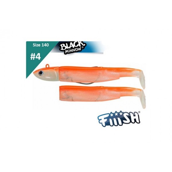 VABA BLACK MINNOW BM 978 COMBO DEEP ORANGE FLUO-GLOW 60G