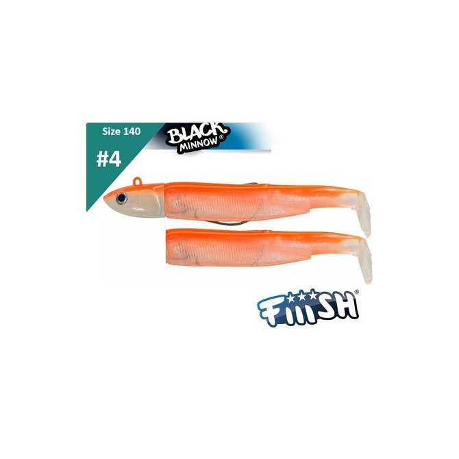 VABA BLACK MINNOW BM 978 COMBO DEEP ORANGE FLUO-GLOW 60G