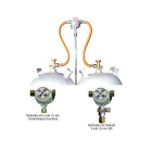 Regulator z mešalnim ventilom za dve jeklenki 8mm