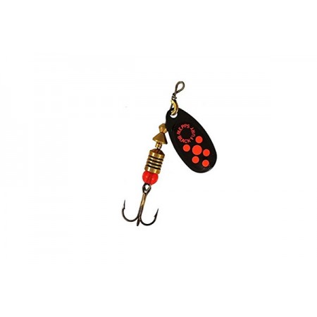 Blestivka Mepps Black Fury Orange Noir