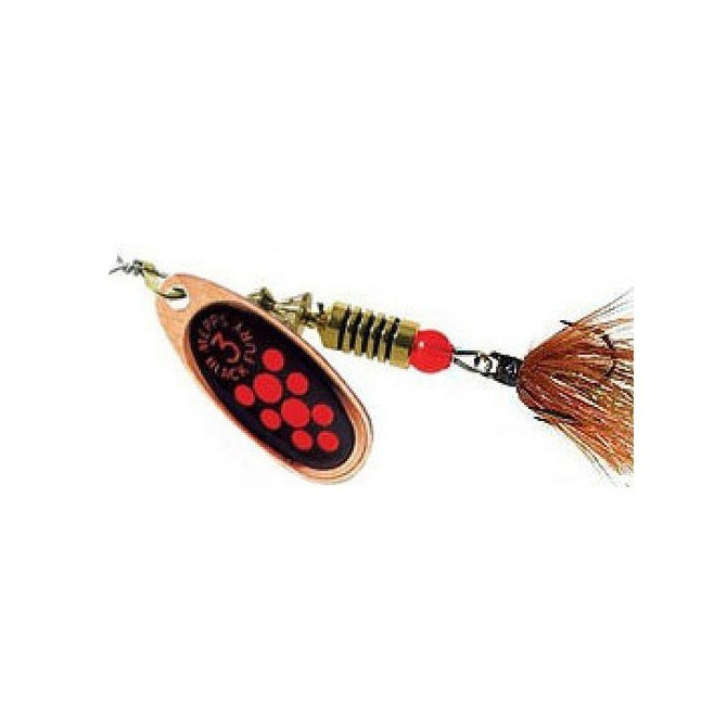 Blestivka Mepps Black Fury Orange Mouche C