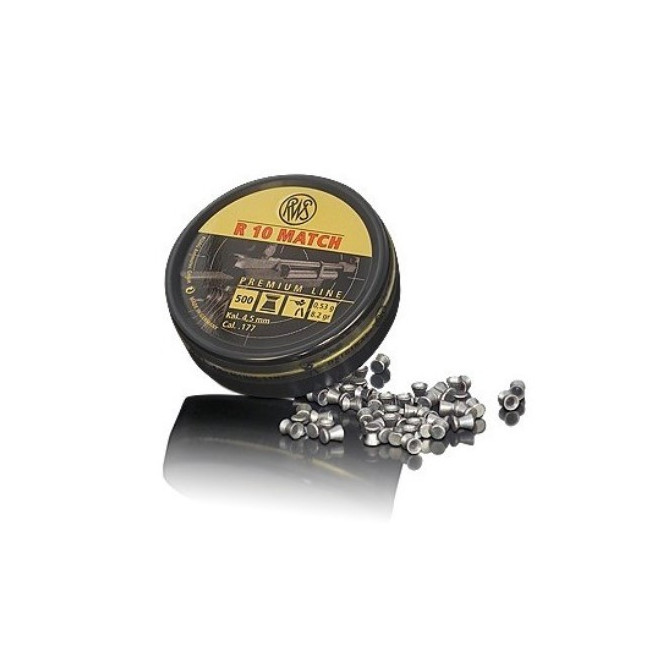 DIABOLO RWS R10 MATCH 4,5mm 0,53g 2135906
