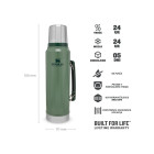 STEKLENICA STANLEY CLASSIC BOTTLE 1L ZELENA 10-08266-001