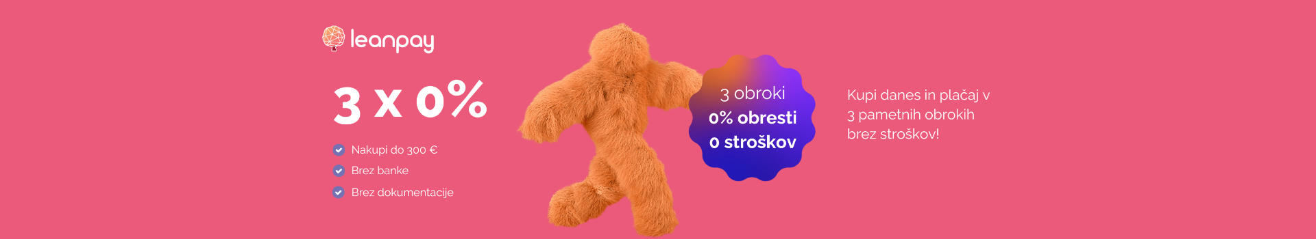 Leanpay - Enostavni obročni nakupi - Koptex d.o.o.